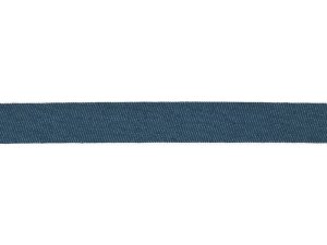 Jeans Schrägband Baumwolle gefalzt - 20 mm - denim