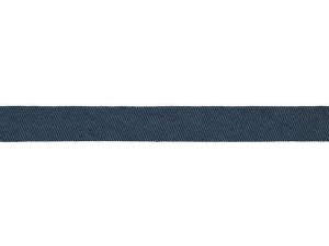 Jeans Schrägband Baumwolle gefalzt - 20 mm - marine