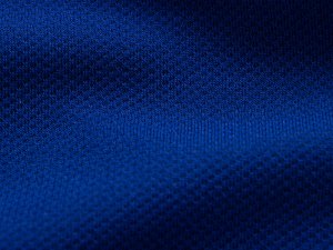 Jacquard Designerstoff der dänischen Firma Kvadrat - royalblau