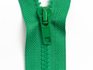 Reißverschluss teilbar 25 cm - grün