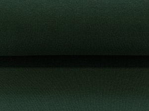 Bündchen gerippt - uni dunkles grün