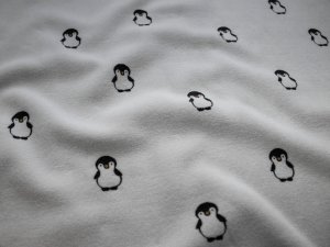 Nicki  - Pinguine - hellgrau