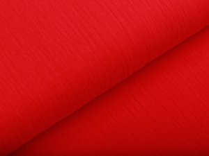 Baumwoll Musselin Double Gauze - uni rot