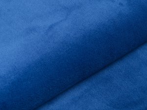 Wellnessfleece Teddyplüsch - uni royalblau