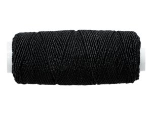 Nähgummi Faden elastisch 20 m - schwarz