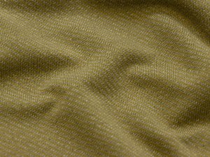 Jersey Jacquard Swafing Serge - diagonale Streifen - grau-olivgrün
