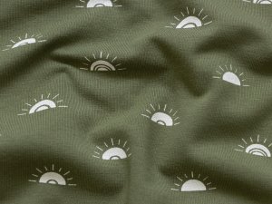 Jersey - Sonnenaufgang - khaki