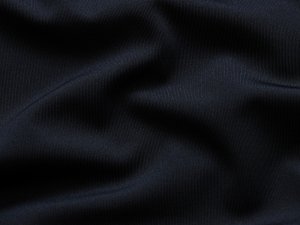 Elastischer Funktions- und Sportjersey - uni schwarz