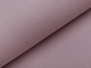 Jersey Swafing Clarissa - Waffeloptik - uni helles altrosa