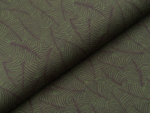 Jersey Swafing Autumn Bunny - Blätterwedel - olive