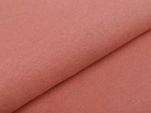 Glattes Bündchen im Schlauch 35 cm - uni altrosa