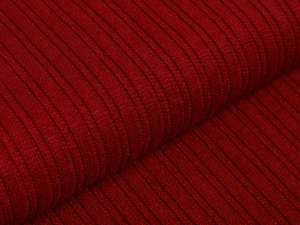  Struktur Strickstoff Viskose - Cordoptik - uni bordeaux