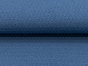 Leichter Strickstoff Baumwolle - Drops - uni jeansblau