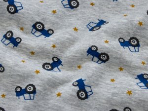 Alpenfleece Swafing Nils - Traktoren - grau