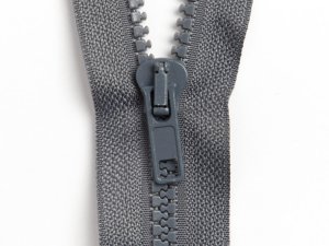 Reißverschluss teilbar 25 cm - dunkles grau