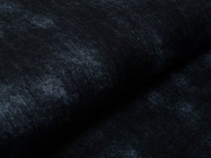  Musselin Baumwolle Hydrofiel Double Gauze Snoozy - zerknitterte Jeansoptik - uni schwarz