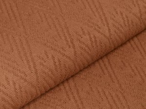 Struktur-Strickstoff - Abstraktes-Muster - uni rehbraun