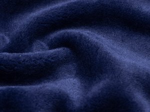 Wellnessfleece micro - super weich - sehr dick 400 g/qm - uni marine