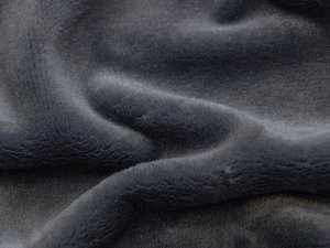 Wellnessfleece micro - super weich - sehr dick 400 g/qm - uni anthrazit