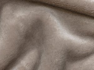 Wellnessfleece micro - super weich - sehr dick 400 g/qm - uni beige