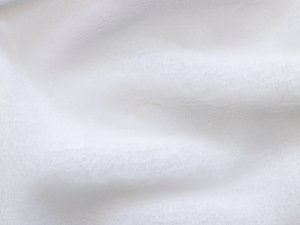 Wellnessfleece micro - super weich - sehr dick 400 g/qm - uni weiß