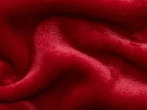 Wellnessfleece micro - super weich - sehr dick 400 g/qm - uni rot