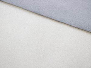 Kunstleder mit weicher Innenseite - ecru