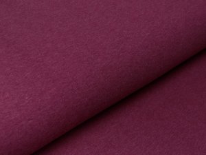 Sweat French Terry Swafing Maike - meliert aubergine