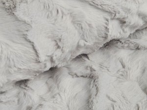 Zottel-Wellnessfleece Fur - helles grau