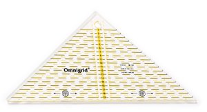 Omnigrid-Patchwork-Dreieck  für ein 1/4 Quadrat bis 20 cm 