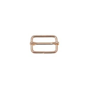 Leiterschnalle Metall ca. 25 mm - goldfarben