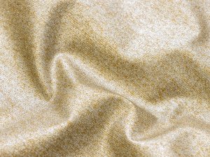 Beschichtete Webware Baumwolle mit Glitzer - uni beige