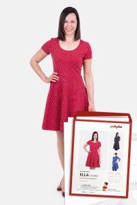 Papierschnittmuster pattydoo Jerseykleid ELLA Damen