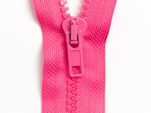 Reißverschluss teilbar 70 cm - pink