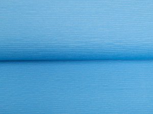KDS Queen's Collection Olivia - Jersey Jacquard - erhabene Biesen - helles blau