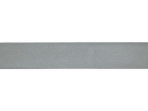 Reflektorband 25 mm - zum Aufnähen - uni grau