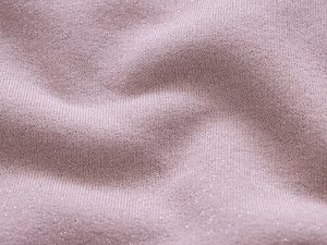 Angerauter Sweat mit Glitzereffekt - rosa-silberfarben