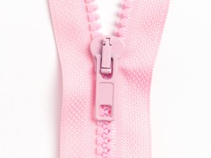 Reißverschluss teilbar 30 cm - rosa