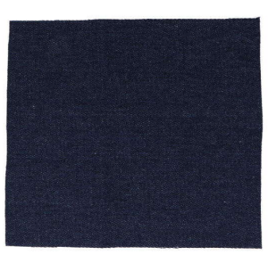 Flicken aus Jeans zum Aufbügeln ca. 17 cm X 15 cm - uni dunkles blau