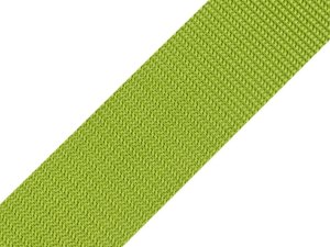 Gurtband 40 mm - uni grün
