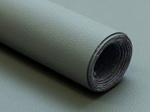 Struktur Kunstleder Coupon ca. 50 cm x 70 cm - uni altmint