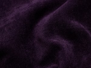 Velours Canvas Polster - und Taschenstoff - uni uni aubergine