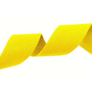 Gurtband ca. 20 mm breit - uni neongelb