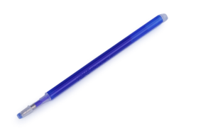 Kugelschreibermine mit verschwindender Tinte für Textilien - blau