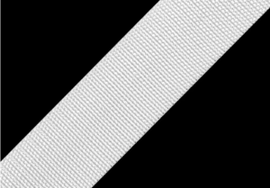 Gurtband 30 mm - uni weiß