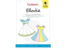 Papierschnittmuster Farbenmix Festtags-und Sommerkleid ELODIE - Mädchen