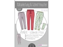 Papierschnittmuster ki-ba-doo schmale Hose ANIKE - Damen