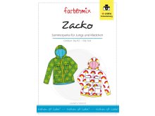 Papierschnittmuster Farbenmix Sommerparka ZACKO - Kinder