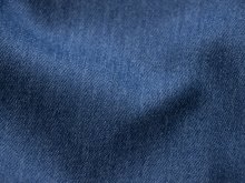 Elastischer Jeansstoff - uni blau