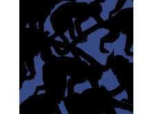 Jersey Swafing Monkey Shapers by Thorsten Berger - Affen Silhouetten - schwarz-blau
